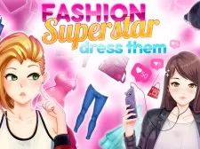 Fashion Superstar Dress Them game background