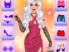 Fashionista Makeup & Dress Up game background
