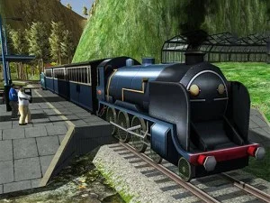 Fast Euro Train Driver Sim game background
