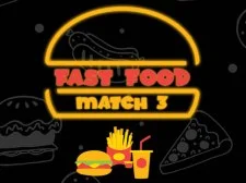 Fast Food Match 3 game background