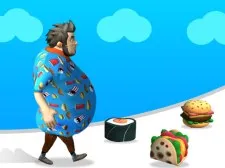 Fat Race 3D game background