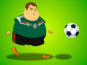 Fat Soccer game background