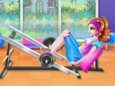 Fat to Fit Princess Fitness game background