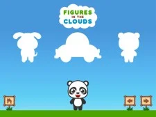 Figures in the Clouds game background