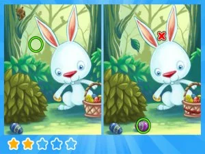 Find Differences Bunny game background