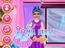 Find Mia Party Outfits game background