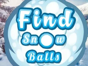 Find Snow Balls game background