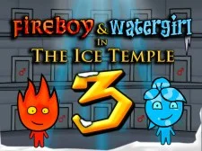 Fireboy and Watergirl 3 Ice Temple game background