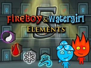 Fireboy and Watergirl 5 Elements game background