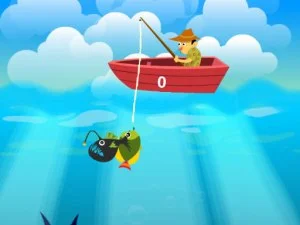 Fishing game background