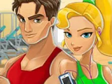 Fitness Workout XL game background