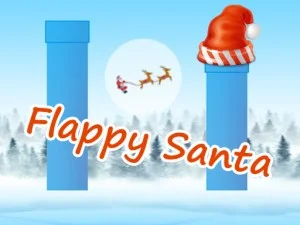 Flappy Santa game background