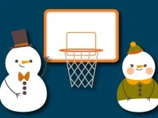 Flick Snowball Xmas game background