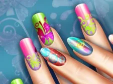 Floral Realife Manicure game background
