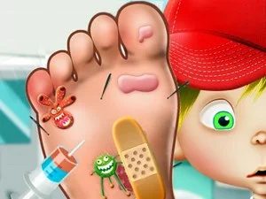 Foot Treatment game background