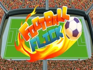 Fotbollsflick game background