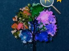 Forest Hidden Stars game background