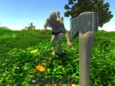 Forest Survival Simulator game background