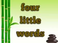 Four Little Words game background