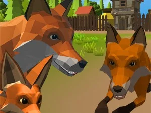 Fox Simulator game background