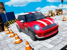 Foxi Mini Car Parking 2019 Car Driving Test game background