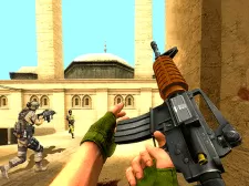FPS Assault Shooter game background