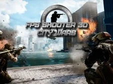 FPS Shooter 3D City Wars game background