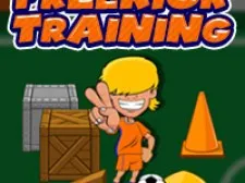 Freekick Training game background