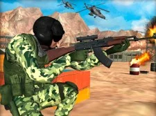 Frontline Army Commando War game background