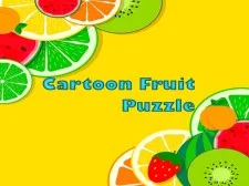 Fruit Cartoon Puzzle game background