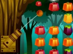Fruits Shooting Deluxe game background