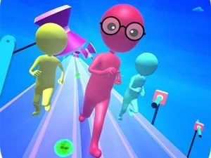 Fun Run Race 3D game background