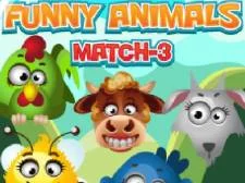Funny Animals Match 3 game background