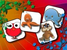 Funny Animals Memory game background