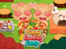 Funny Cooking Camp game background