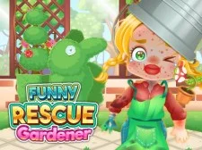 Funny Rescue Gardener game background