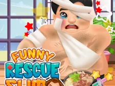 Funny Rescue Sumo game background