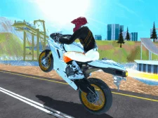 Fury Bike Rider game background