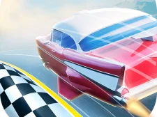 Futuristic Racing 3D game background