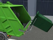 Garbage Sanitation Truck game background