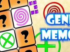 Genius Memory game background