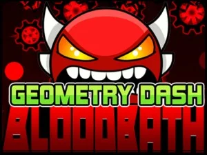 Geometry Dash Bloodbath game background
