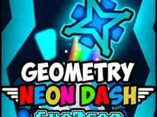 Geometry neon dash Subzero game background