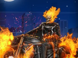 Ghost Rider game background