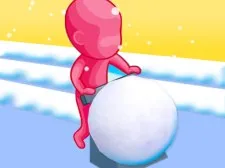 Giant Snowball Rush game background
