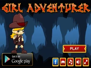 Girl Adventurer game background