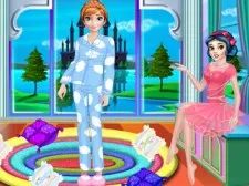 Girls Pijama Party game background