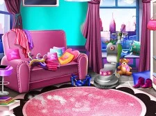 Girly House Cleaning game background