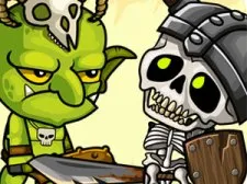 Goblins vs Skeletons game background