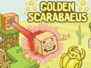 Golden Scarabeaus game background